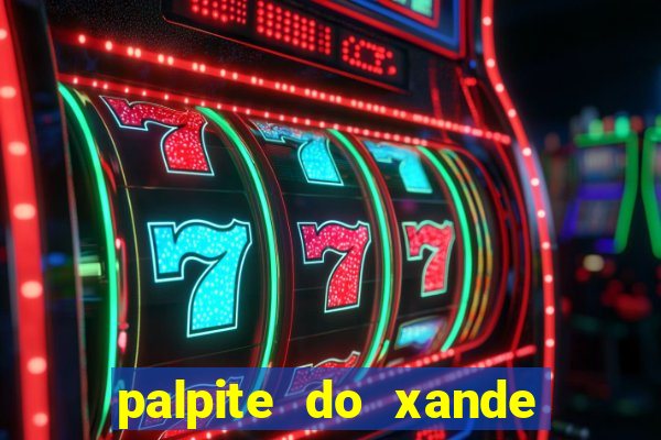 palpite do xande de hoje